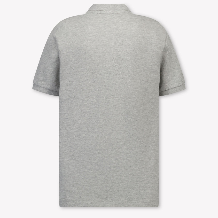 Ralph Lauren Kinder Jongens Polo In Licht Grijs