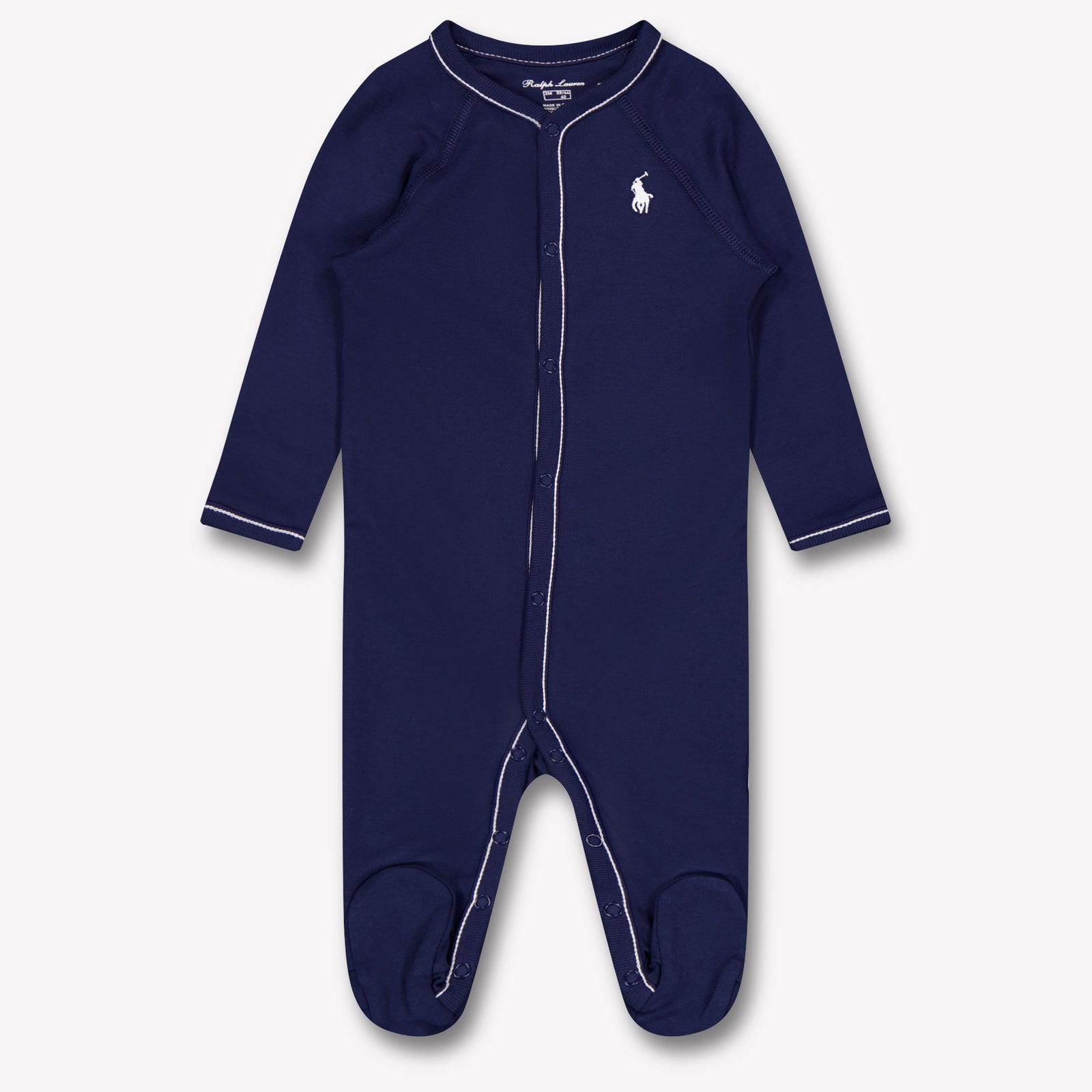 Ralph Lauren Baby Boys Playsuit In Navy