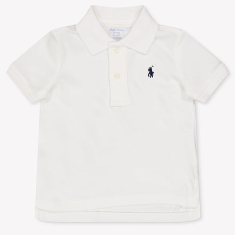 Ralph Lauren Baby Boys Polo In White