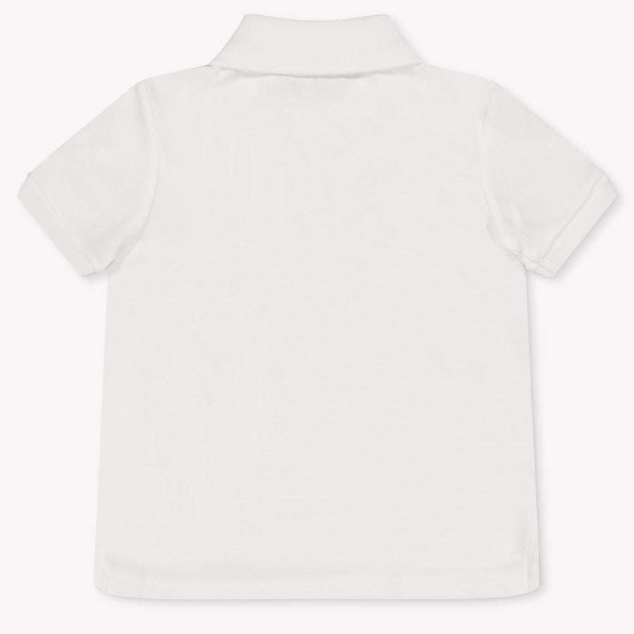 Ralph Lauren Baby Jongens Polo In Wit