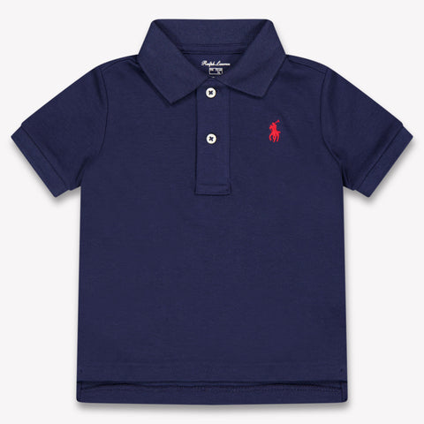 Ralph Lauren Baby Jongens Polo In Navy
