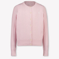 Ralph Lauren Kinder Meisjes Vest In Licht Roze