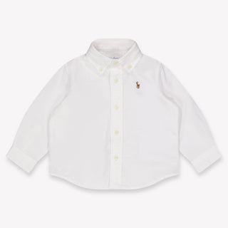 Ralph Lauren Baby Jongens Blouse In Wit