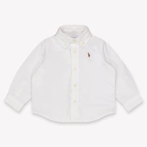 Ralph Lauren Baby Jongens Blouse In Wit