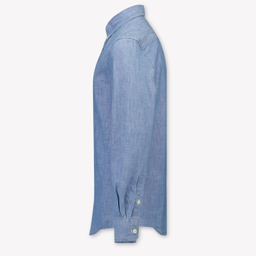 Ralph Lauren Kinder Jongens Blouse In Blauw