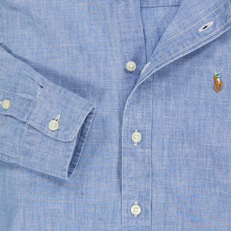 Ralph Lauren Kids Boys Blouse In Blue