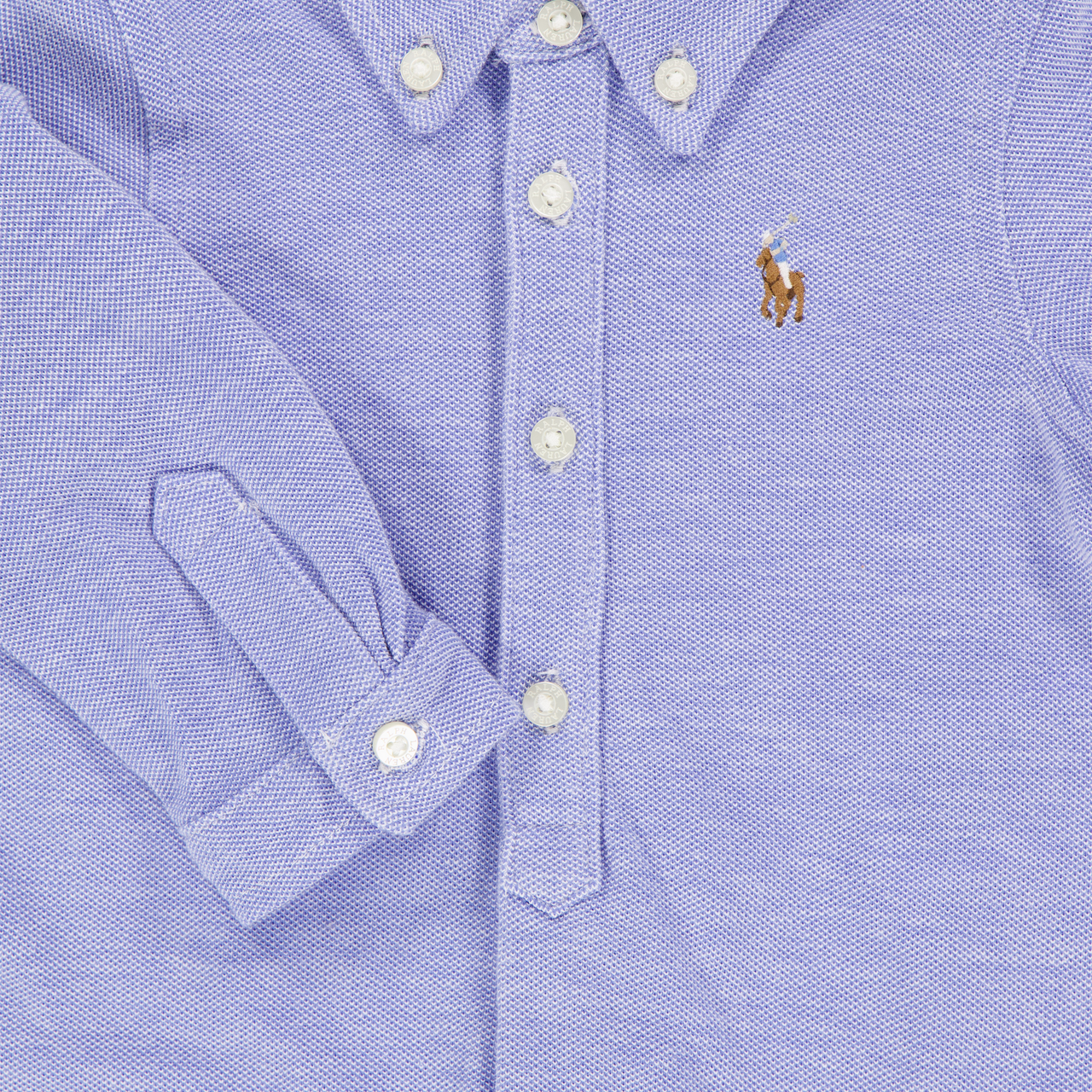 Ralph Lauren Baby Boys Playsuit In Light Blue