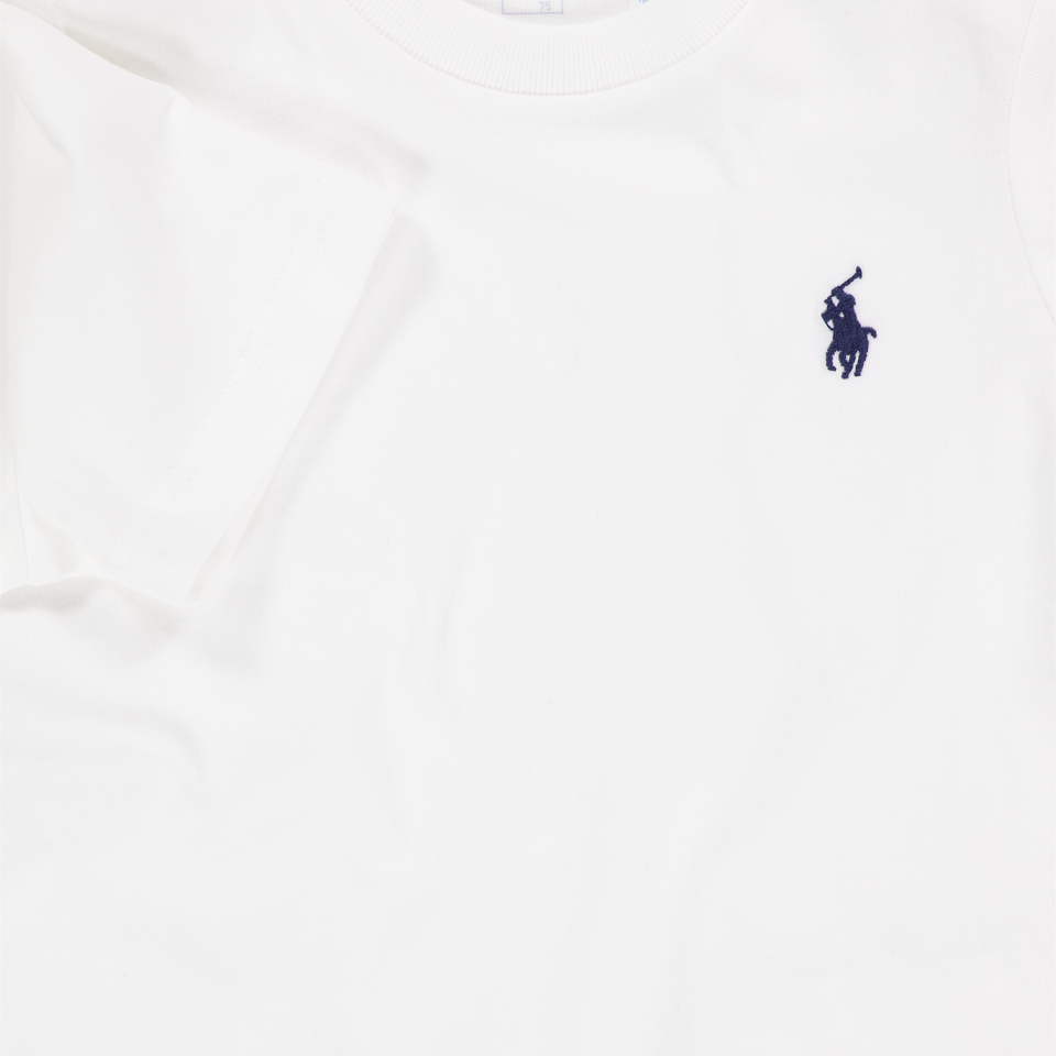 Ralph Lauren Baby Boys T-Shirt In White
