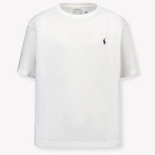 Ralph Lauren Kids Boys T-Shirt In White