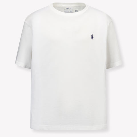 Ralph Lauren Kids Boys T-Shirt In White