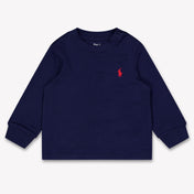 Ralph Lauren Baby Boys T-Shirt In Navy