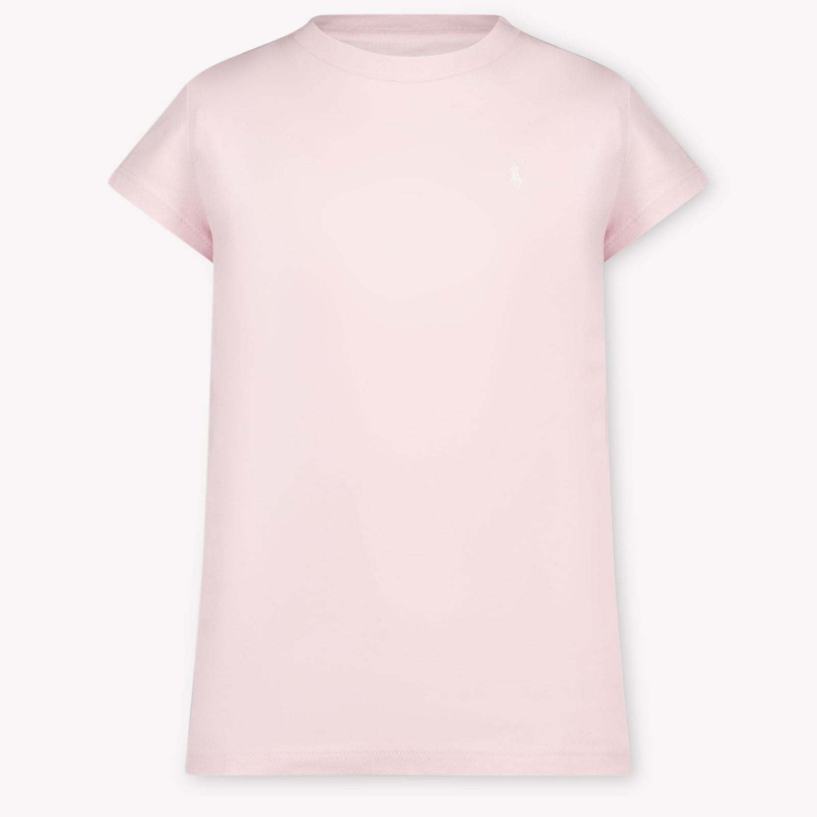 Ralph Lauren Kinder Meisjes T-Shirt In Licht Roze