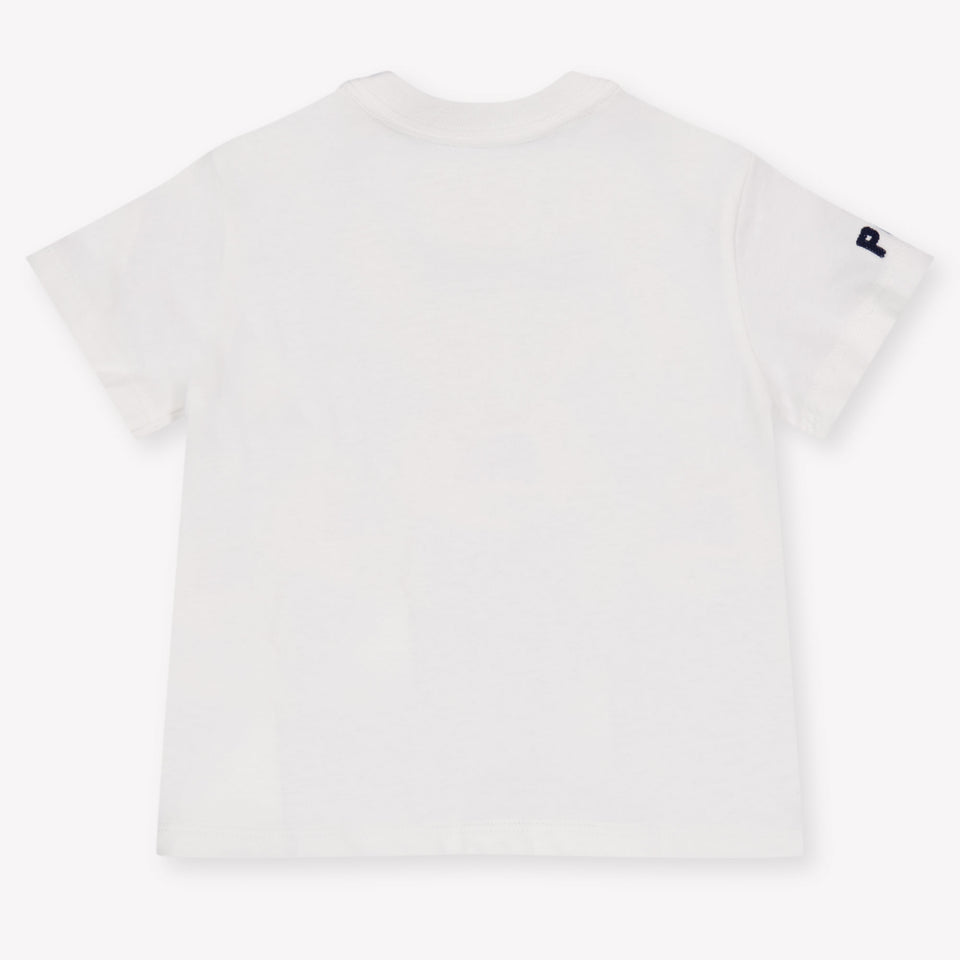 Ralph Lauren Baby Jongens T-Shirt In Wit