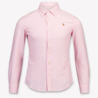 Ralph Lauren Kids Girls Blouse In Light Pink