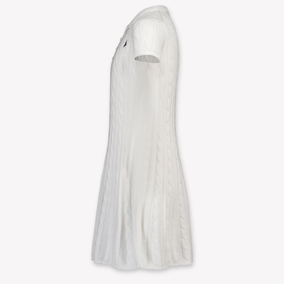 Ralph Lauren Kinder Meisjes Jurk In Wit