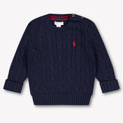 Ralph Lauren Baby Jongens Trui In Navy