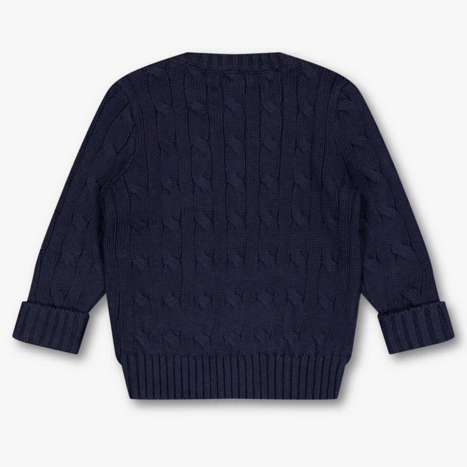 Ralph Lauren Baby Jongens Trui In Navy