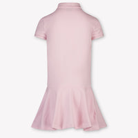 Ralph Lauren Kinder Meisjes Jurk In Licht Roze