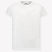 Ralph Lauren Kids Girls T-Shirt In White