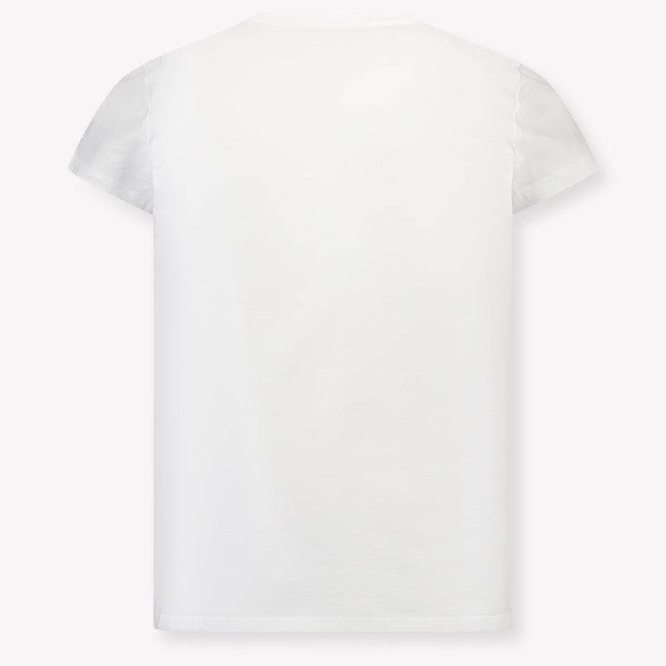 Ralph Lauren Kids Girls T-Shirt In White