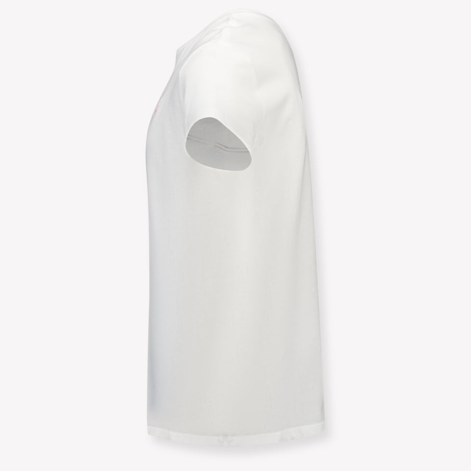 Ralph Lauren Kids Girls T-Shirt In White