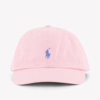 Ralph Lauren Kids Unisex Cap In Light Pink