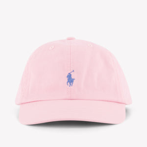 Ralph Lauren Kids Unisex Cap In Light Pink
