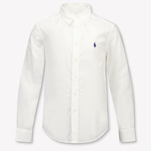 Ralph Lauren Kids Boys Blouse In White