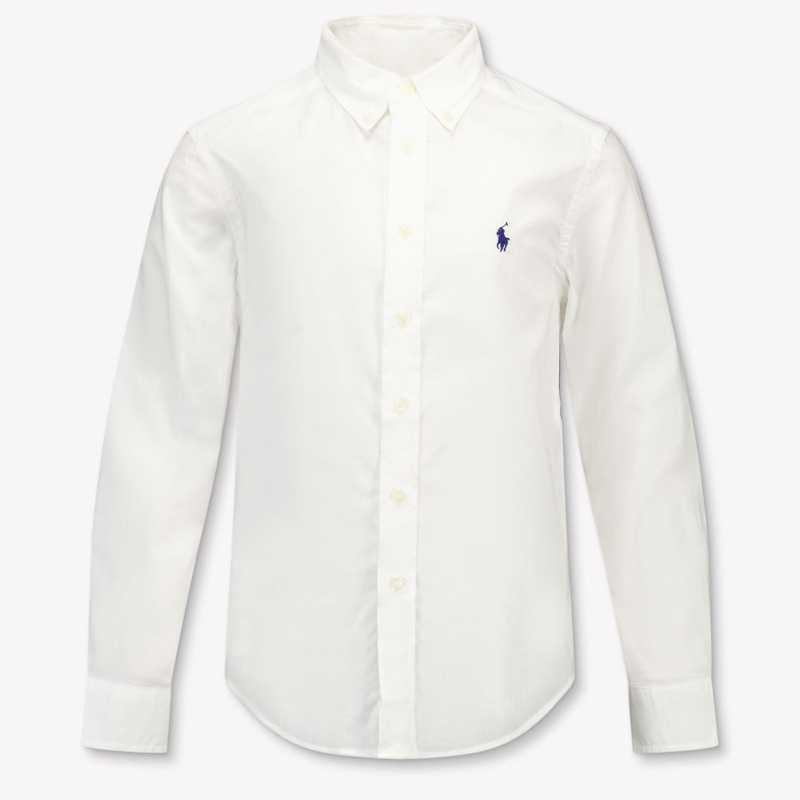 Ralph Lauren Kids Boys Blouse In White