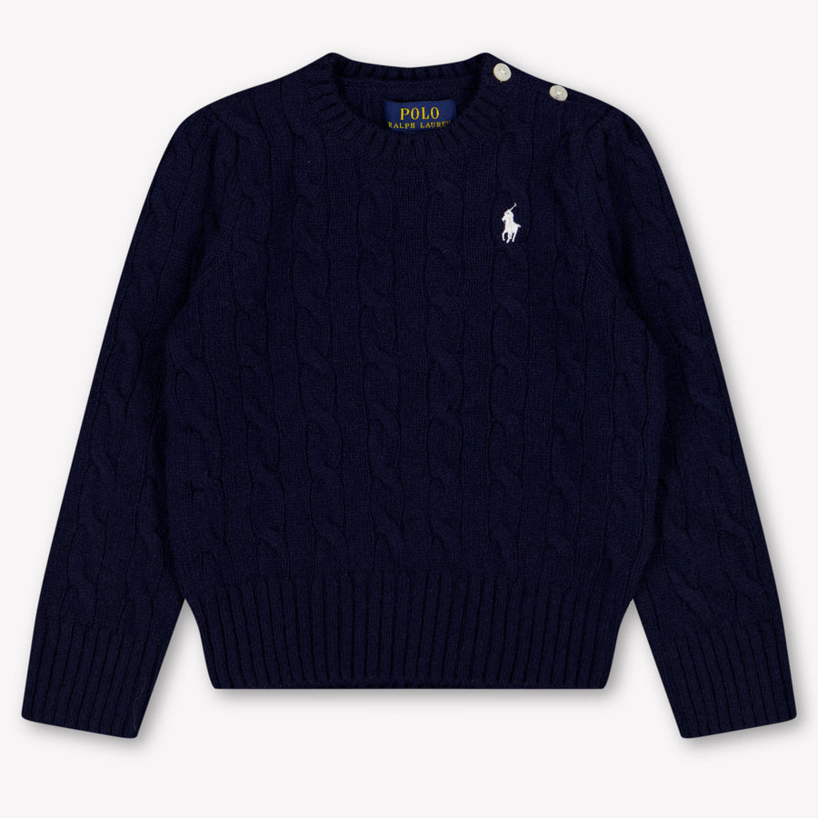 Ralph Lauren Kinder Meisjes Trui In Navy