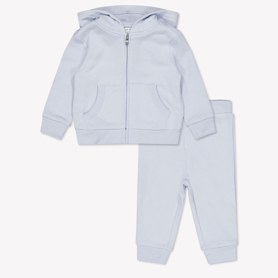 Ralph Lauren Baby Jongens Joggingpak In Licht Blauw