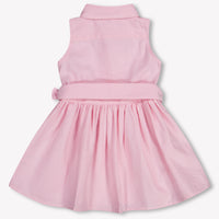 Ralph Lauren Baby Meisjes Jurk In Licht Roze