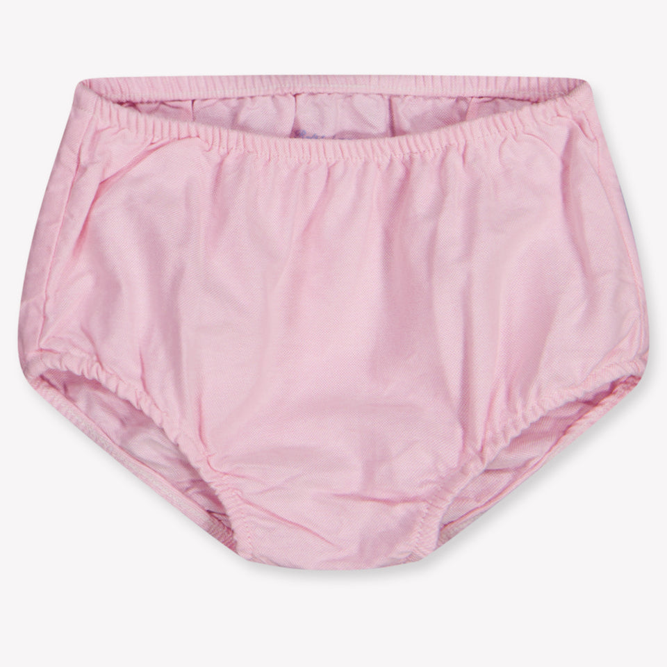 Ralph Lauren Baby Meisjes Jurk In Licht Roze