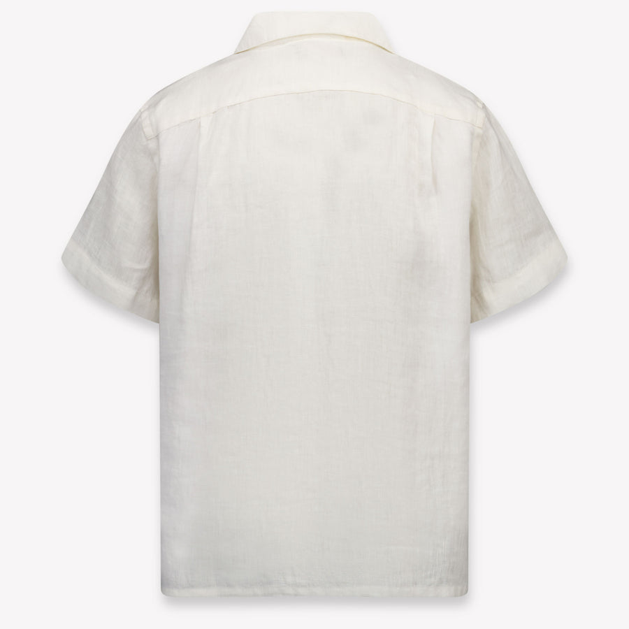 Ralph Lauren Kinder Jongens Blouse In Wit