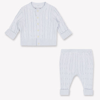 Ralph Lauren Baby Unisex Setje In Licht Blauw