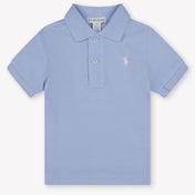 Ralph Lauren Baby Jongens Polo In Licht Blauw