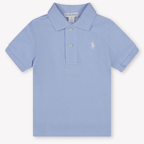 Ralph Lauren Baby Boys Polo In Light Blue