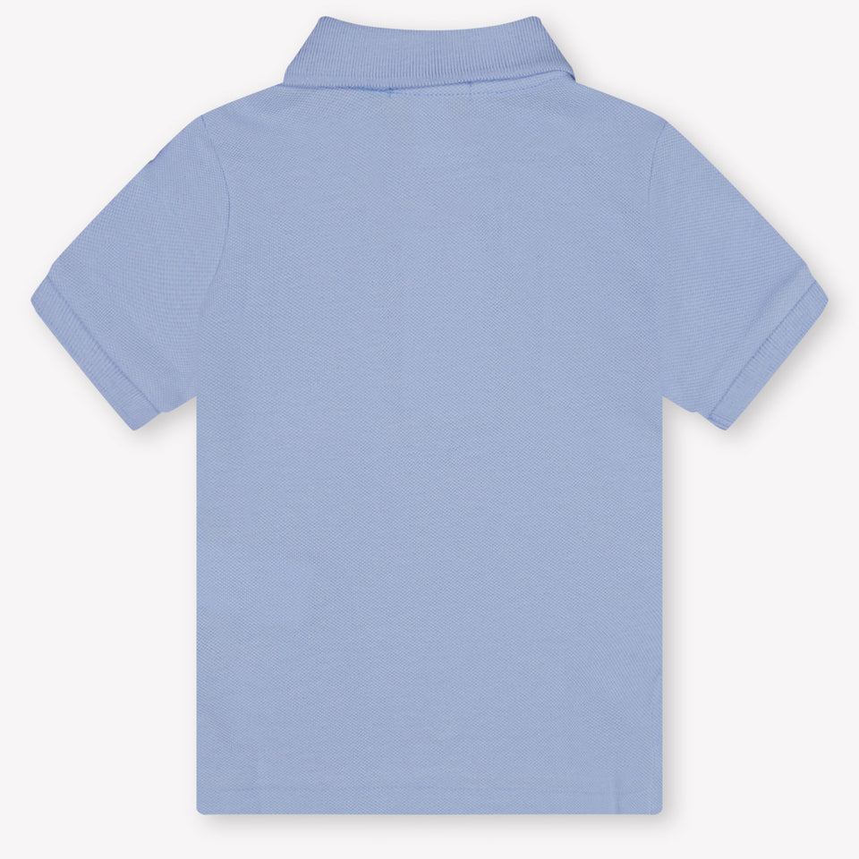 Ralph Lauren Baby Jongens Polo In Licht Blauw