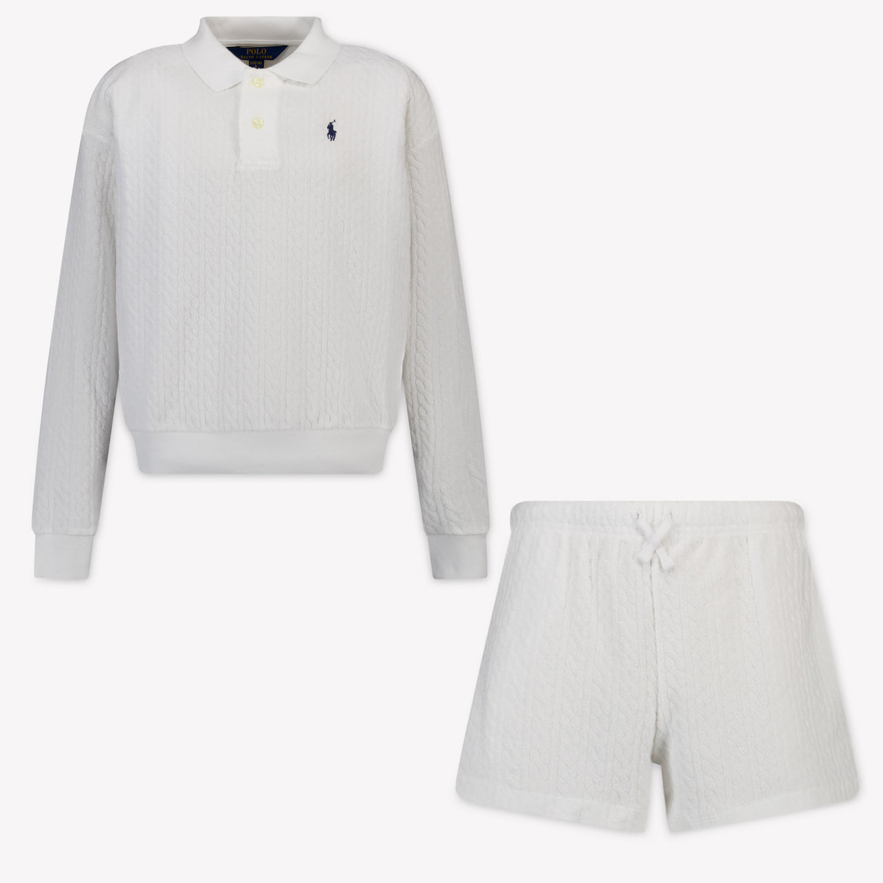Ralph Lauren Kinder Meisjes Setje In Wit