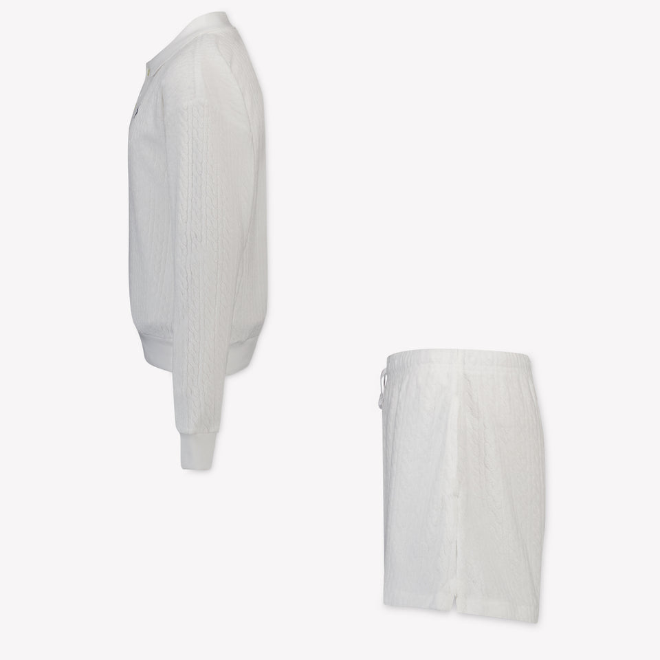 Ralph Lauren Kids Girls Set In White