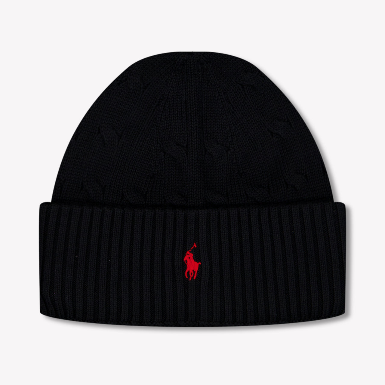 Ralph Lauren Kinder Unisex Muts In Zwart