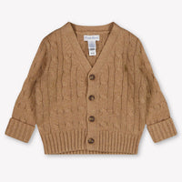 Ralph Lauren Baby Boys Cardigan In Camel