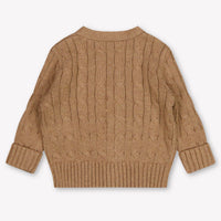 Ralph Lauren Baby Boys Cardigan In Camel