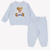 Ralph Lauren Baby Jongens Joggingpak In Licht Blauw