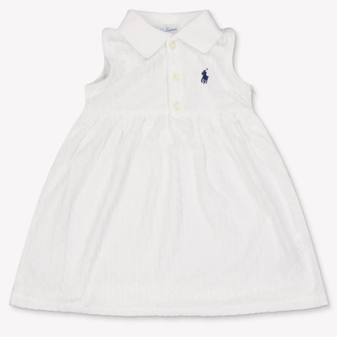 Ralph Lauren Baby Girls Dress In White