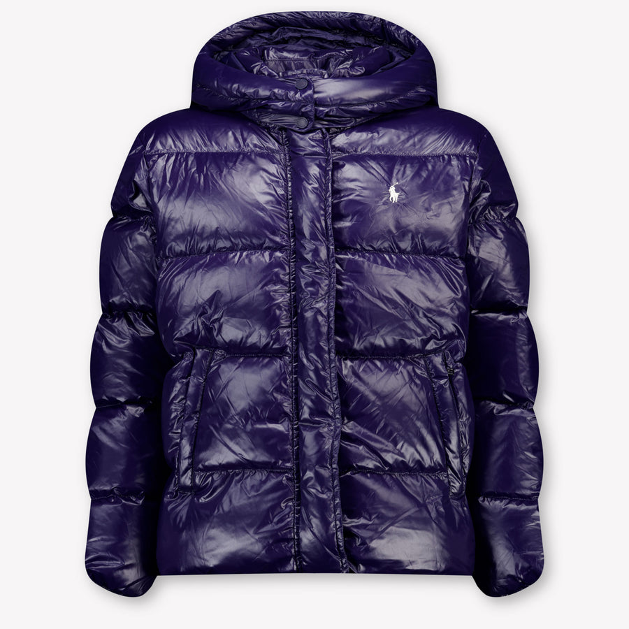 Ralph Lauren Kinder Meisjes Winterjas In Navy