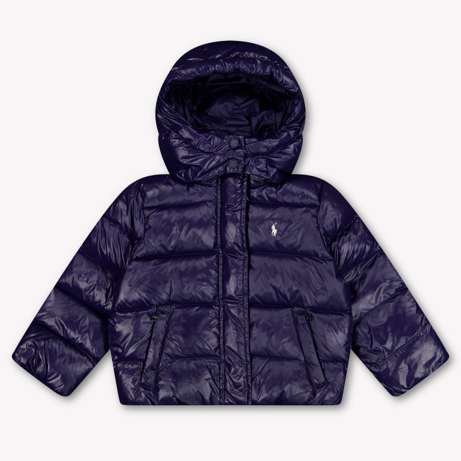 Ralph Lauren Kids Girls Jackets In Navy