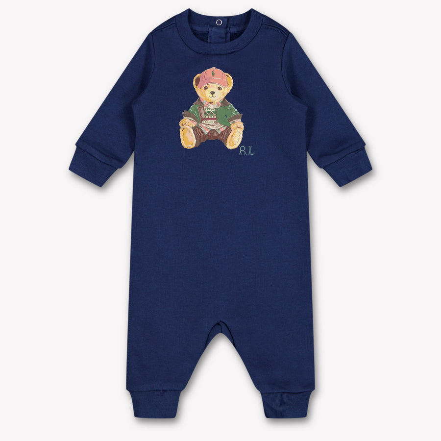 Ralph Lauren Baby Boys Romper in Navy