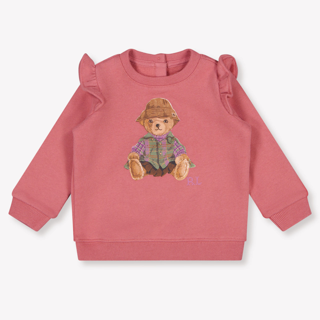 Ralph Lauren Baby Meisjes Trui In Oud Roze