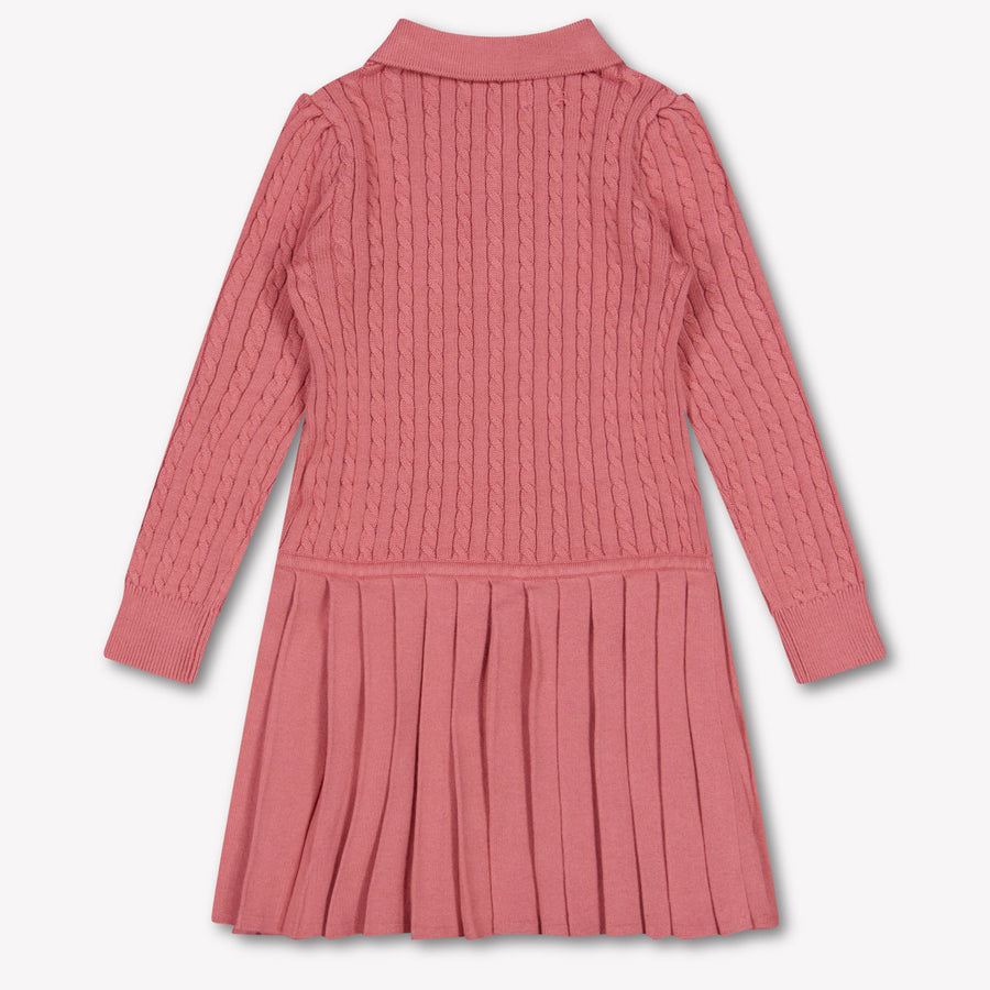 Ralph Lauren Kinder Meisjes Jurk In Oud Roze